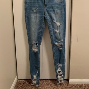 American Eagle Ripped Jeggings